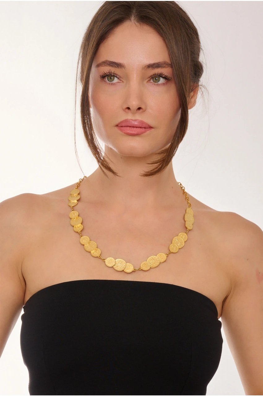 Kiraz Gold Plated Necklace