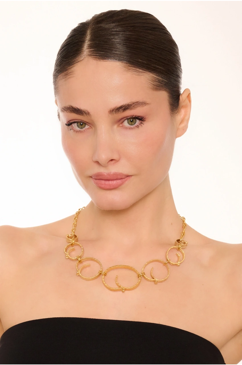 Kiraz Gold Plated Necklace