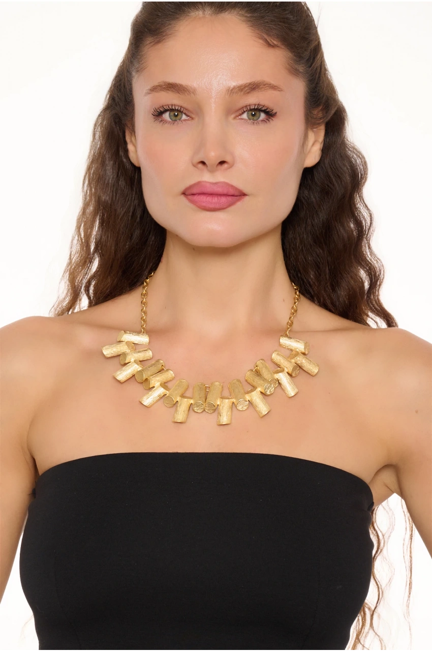 Kiraz Gold Plated Necklace