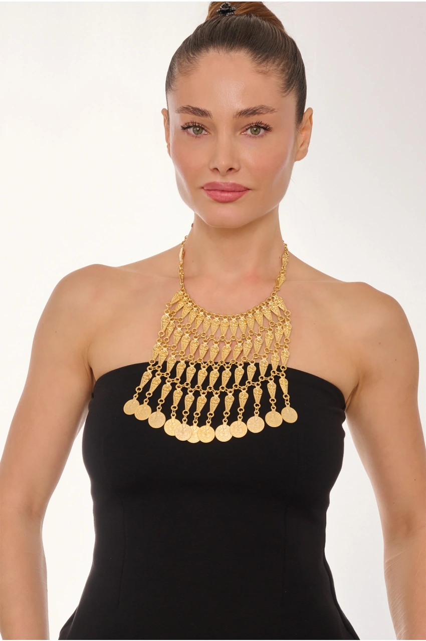 Kiraz Gold Plated Necklace