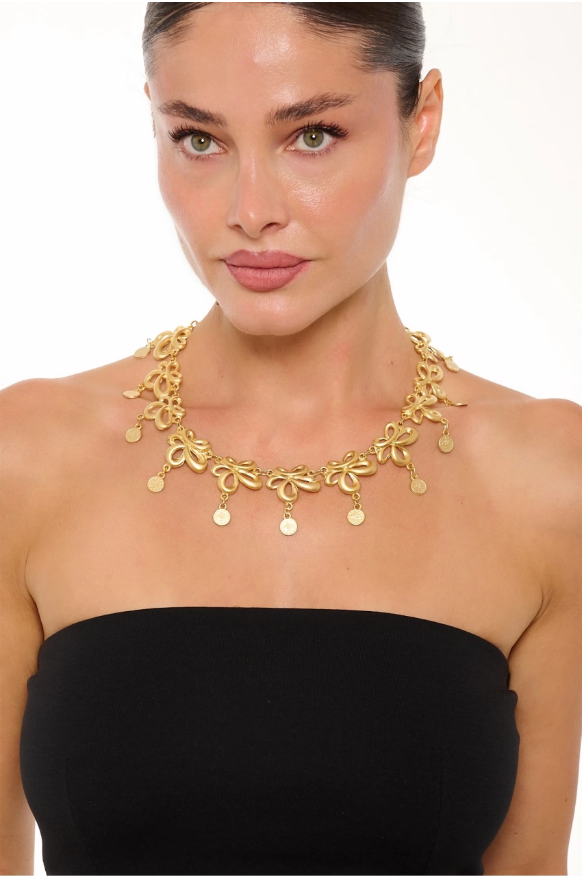 Kiraz Gold Plated Necklace