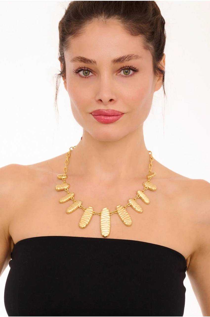 Kiraz Gold Plated Necklace