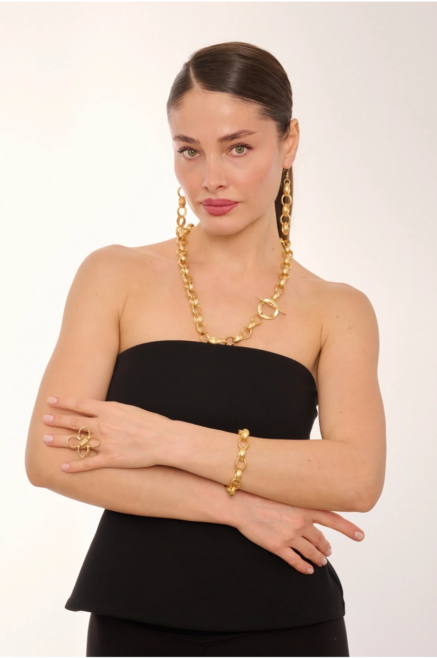 Kiraz Gold Plated Set