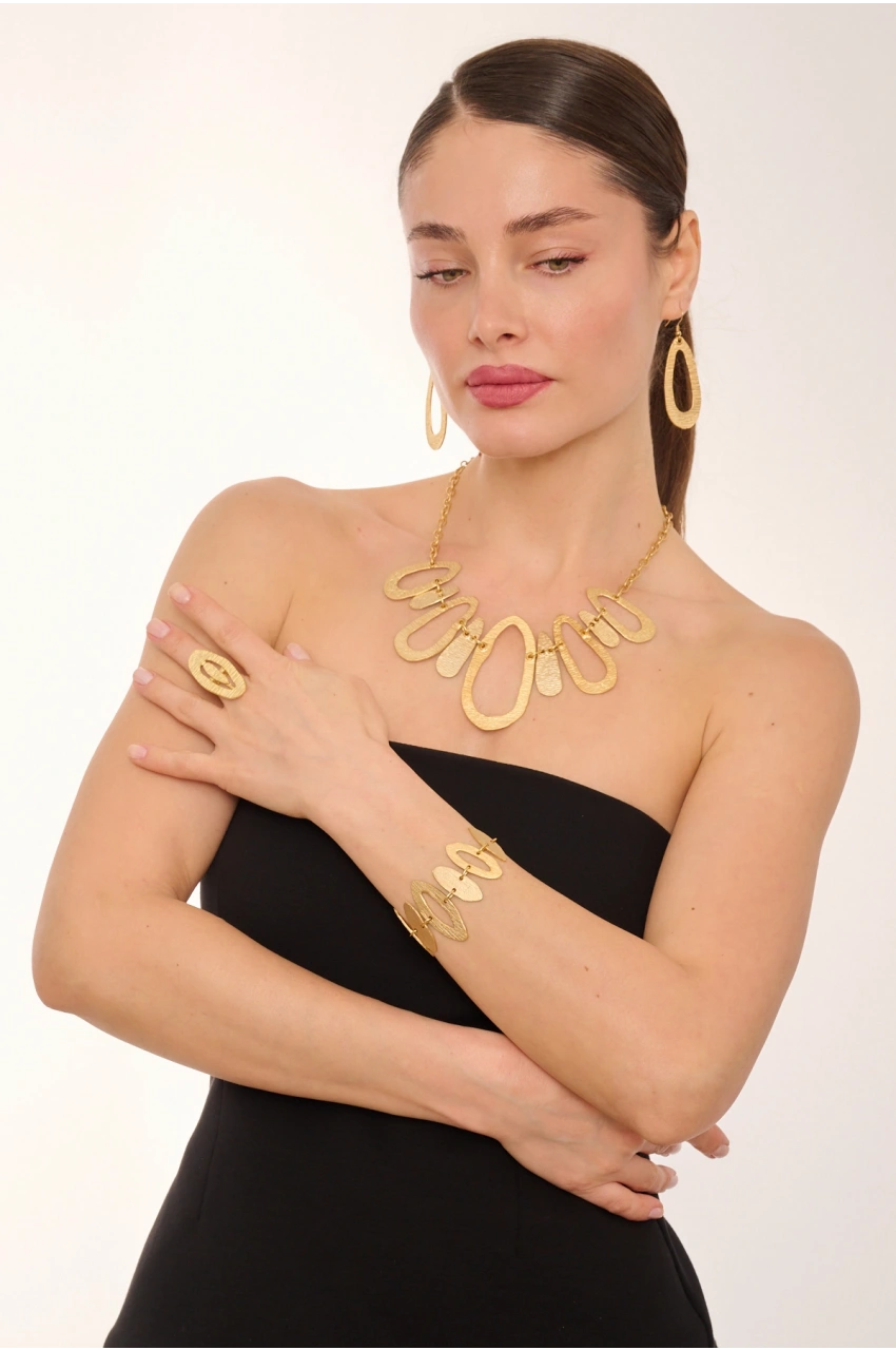 Kiraz Gold Plated Set