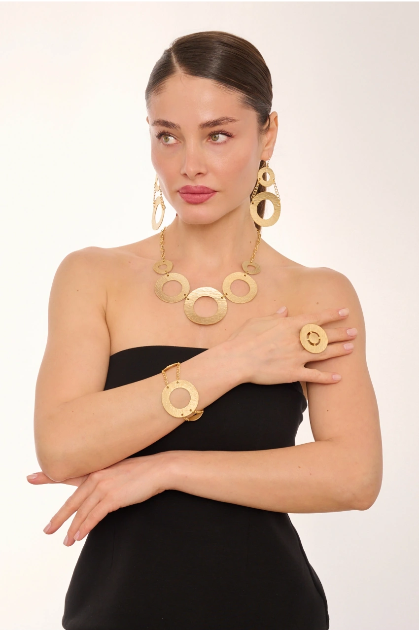 Kiraz Gold Plated Set