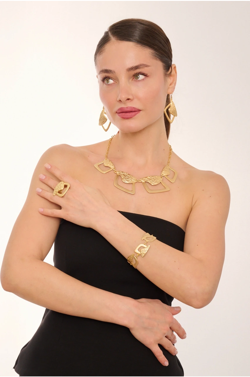 Kiraz Gold Plated Set