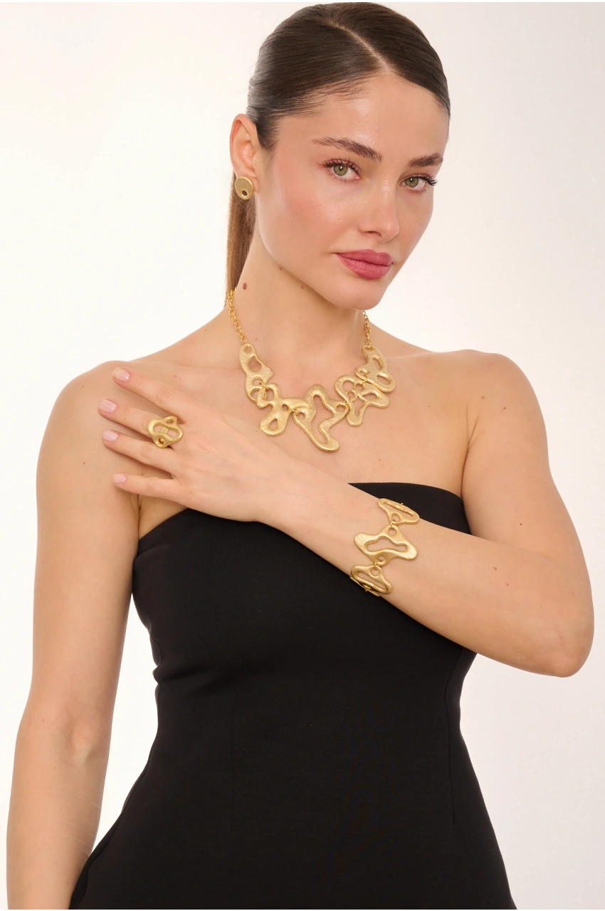 Kiraz Gold Plated Set