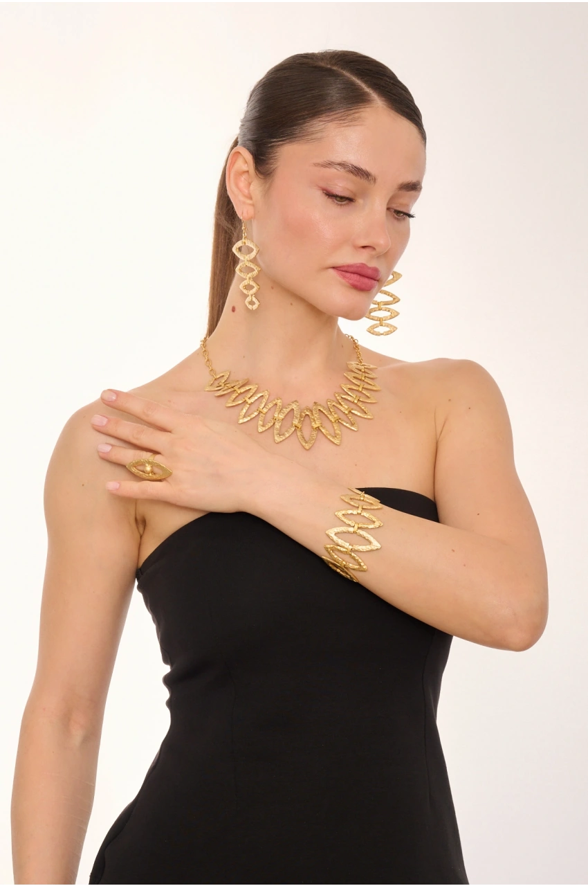 Kiraz Gold Plated Set