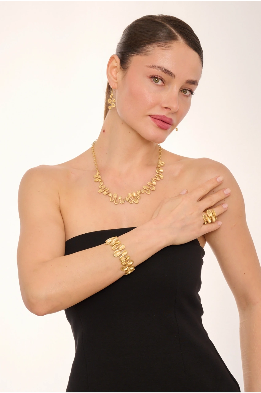 Kiraz Gold Plated Set