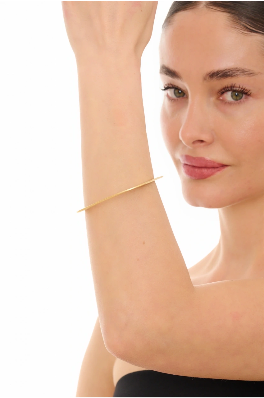 Kiraz Gold Plated Square Bracelet