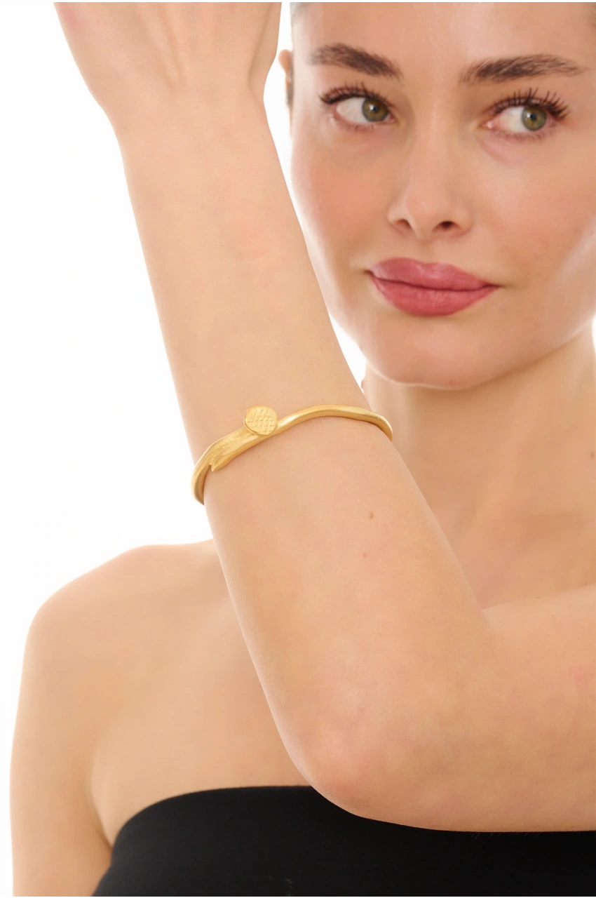 Kiraz Gold Plated Wedge Bracelet