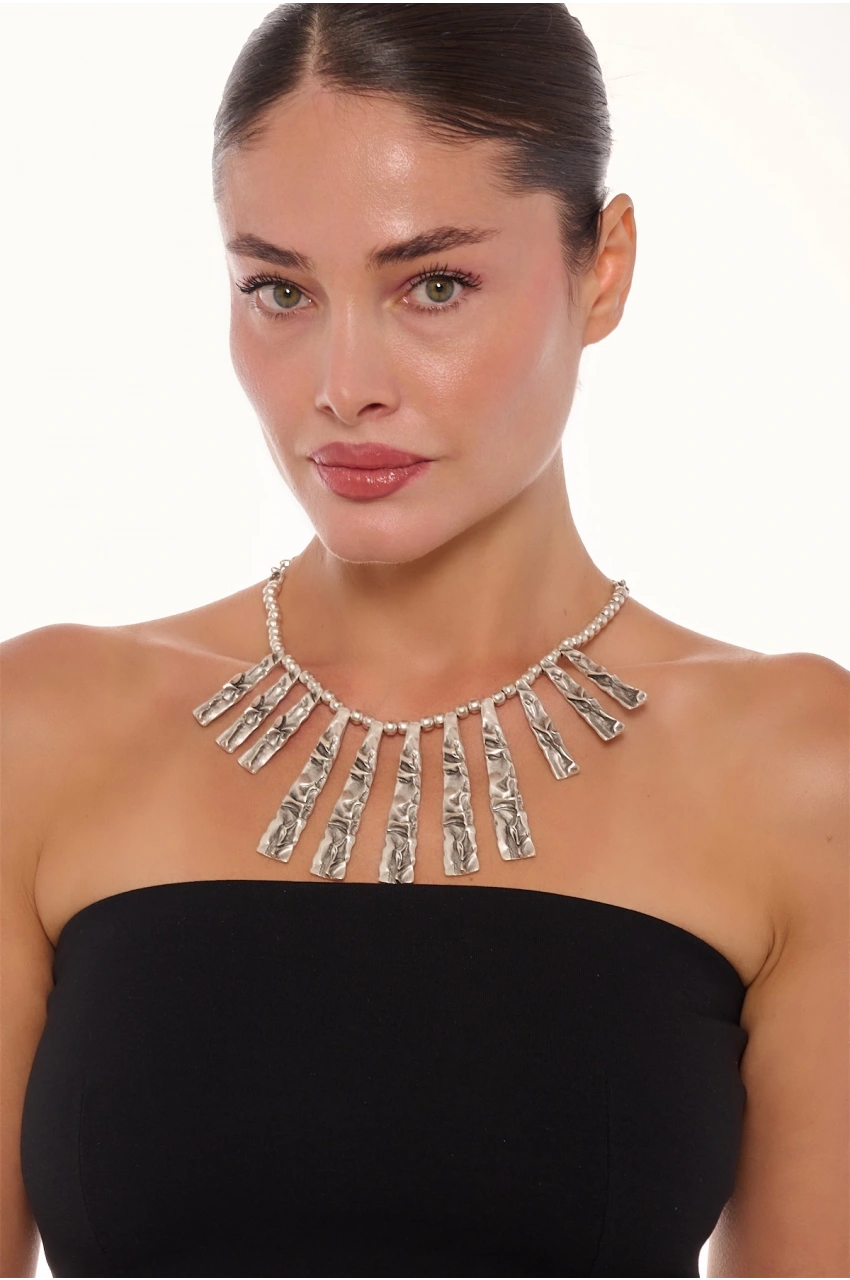 Kiraz Silver Plated Necklace