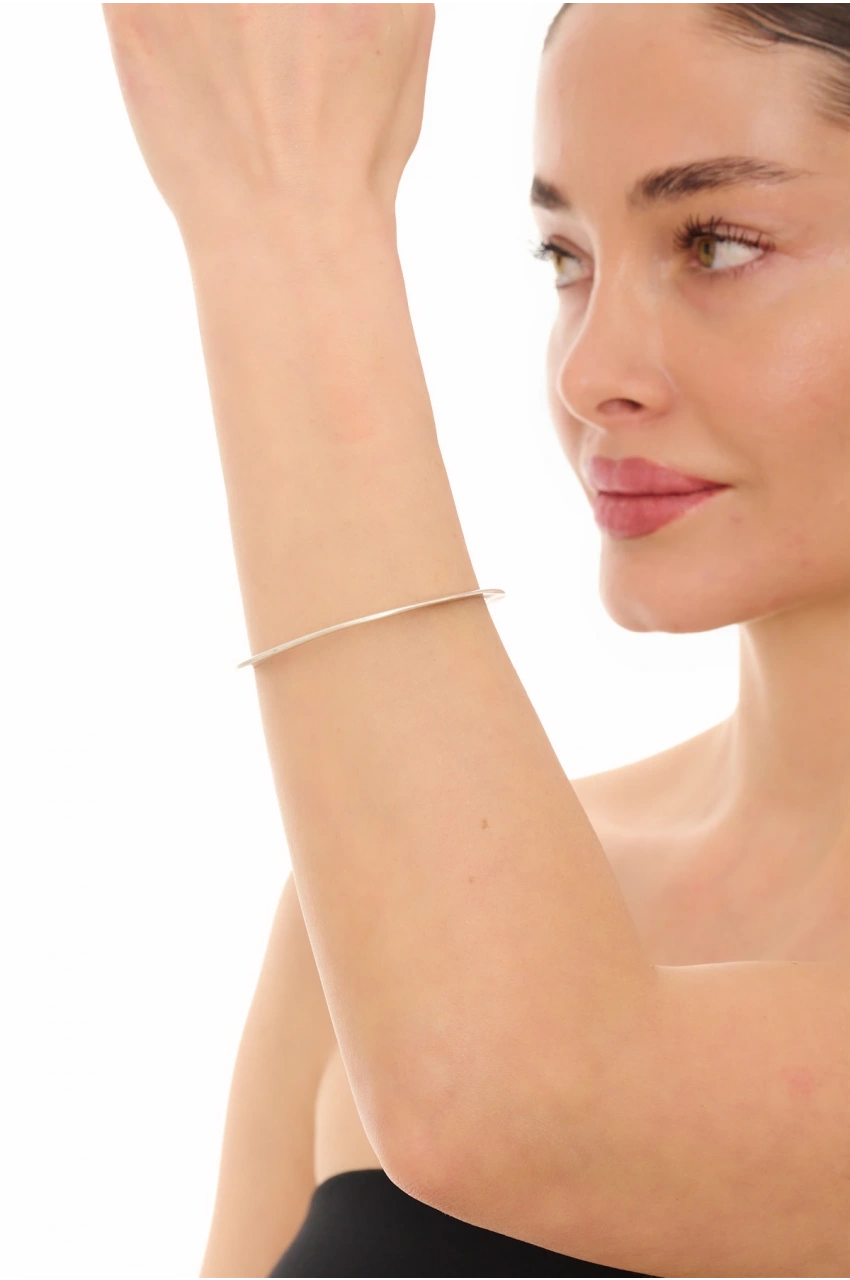 Kiraz Silver Plated Square Bracelet