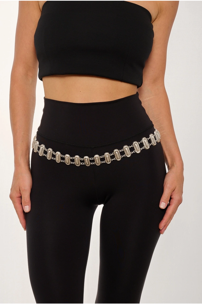 Kiraz Silver Plated Belt