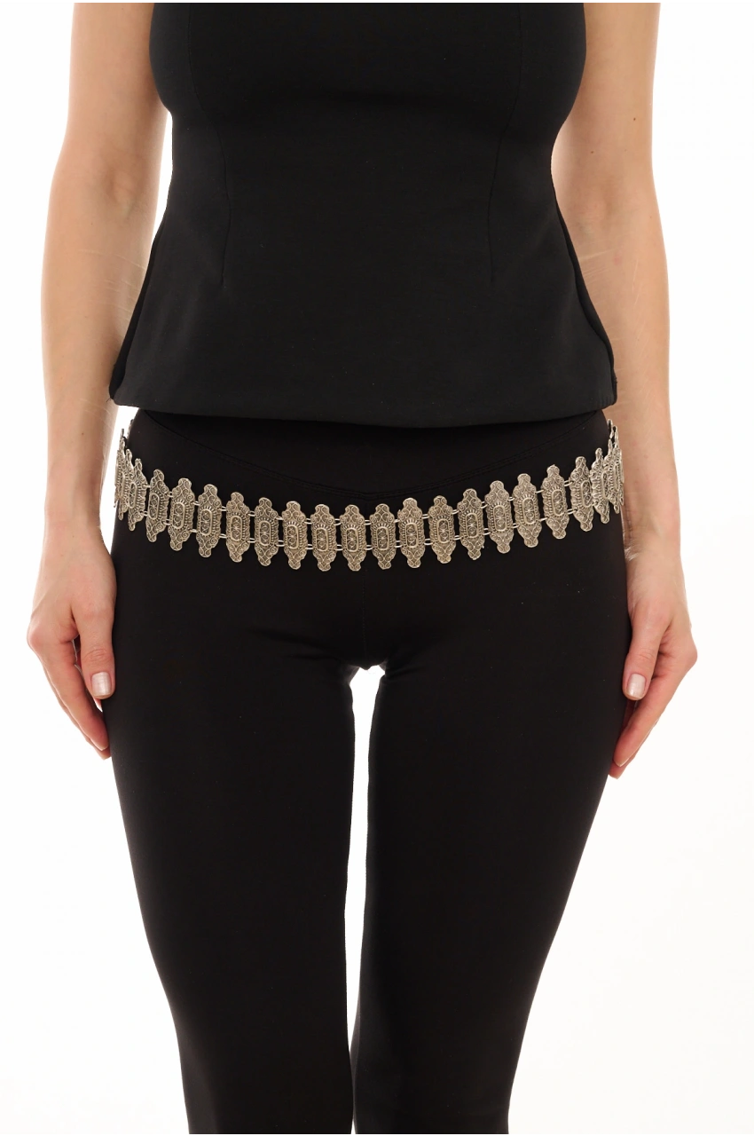 Kiraz Silver Plated Belt