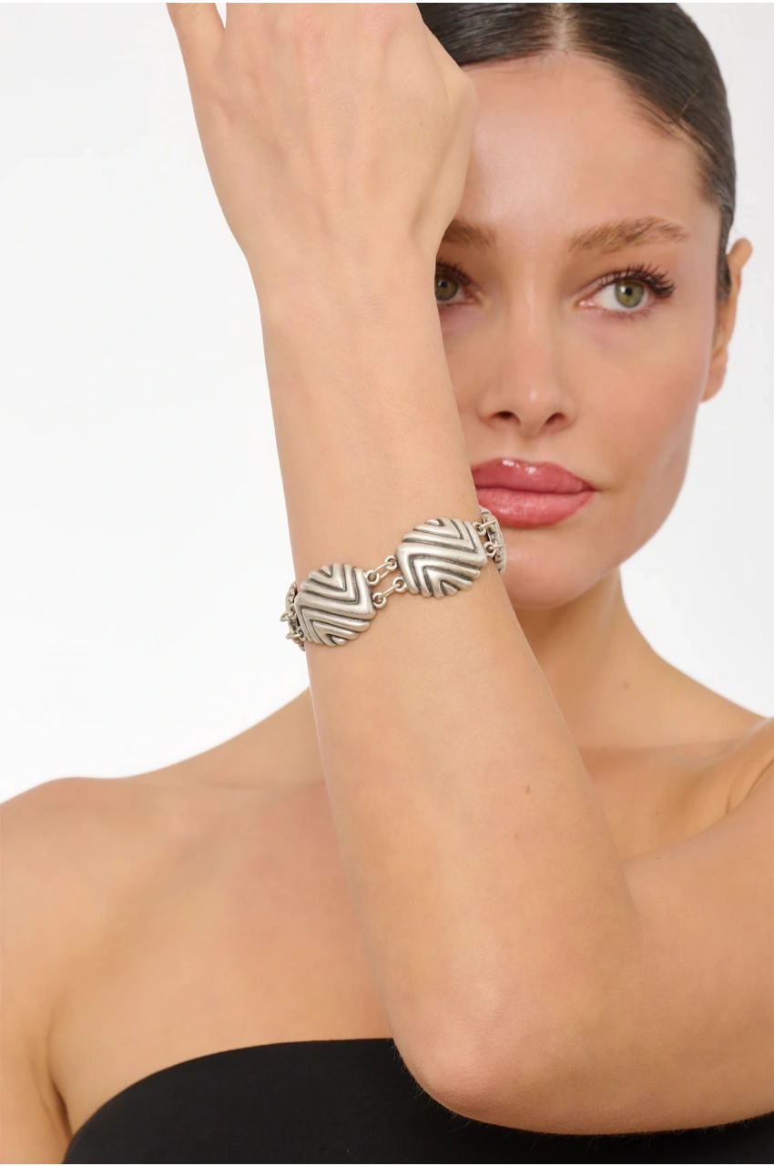 Kiraz Silver Plated Bracelet