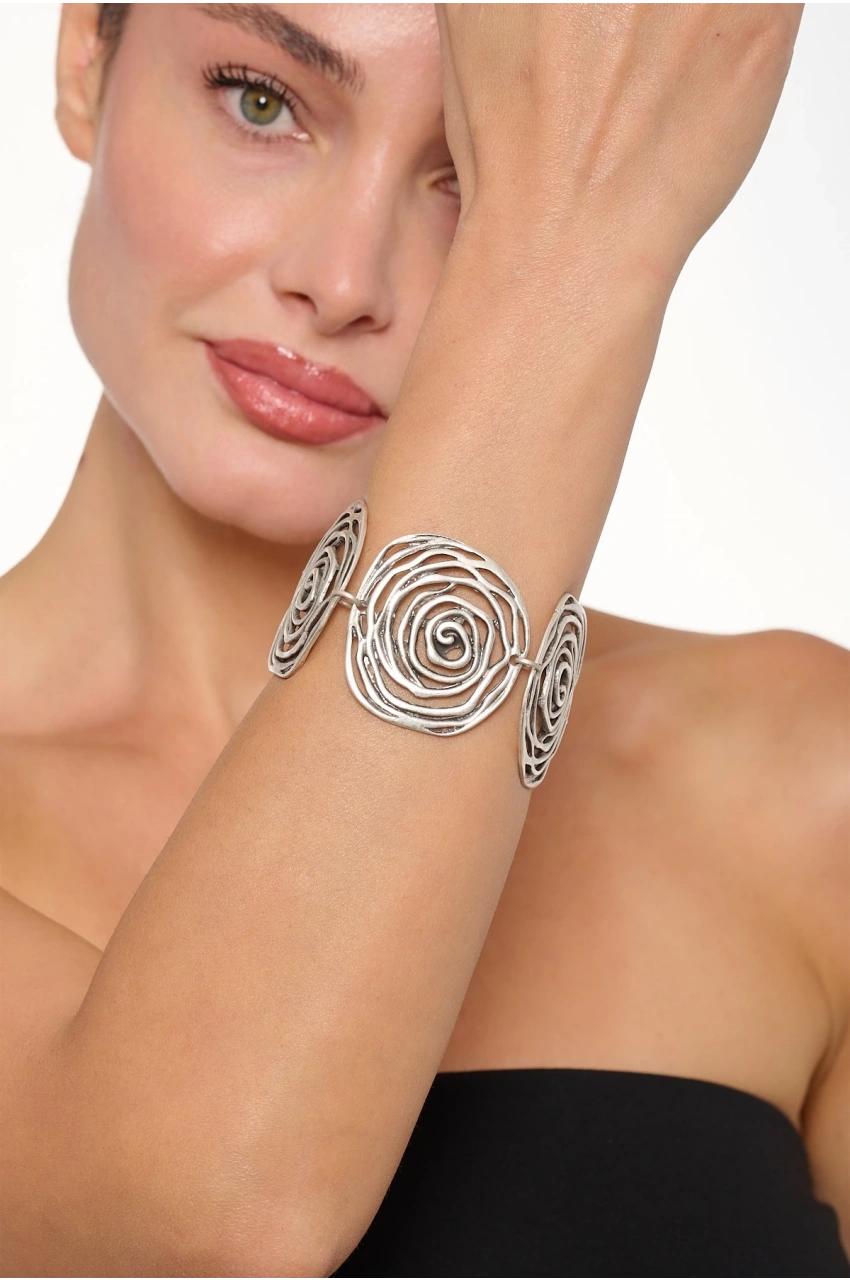 Kiraz Silver Plated Bracelet