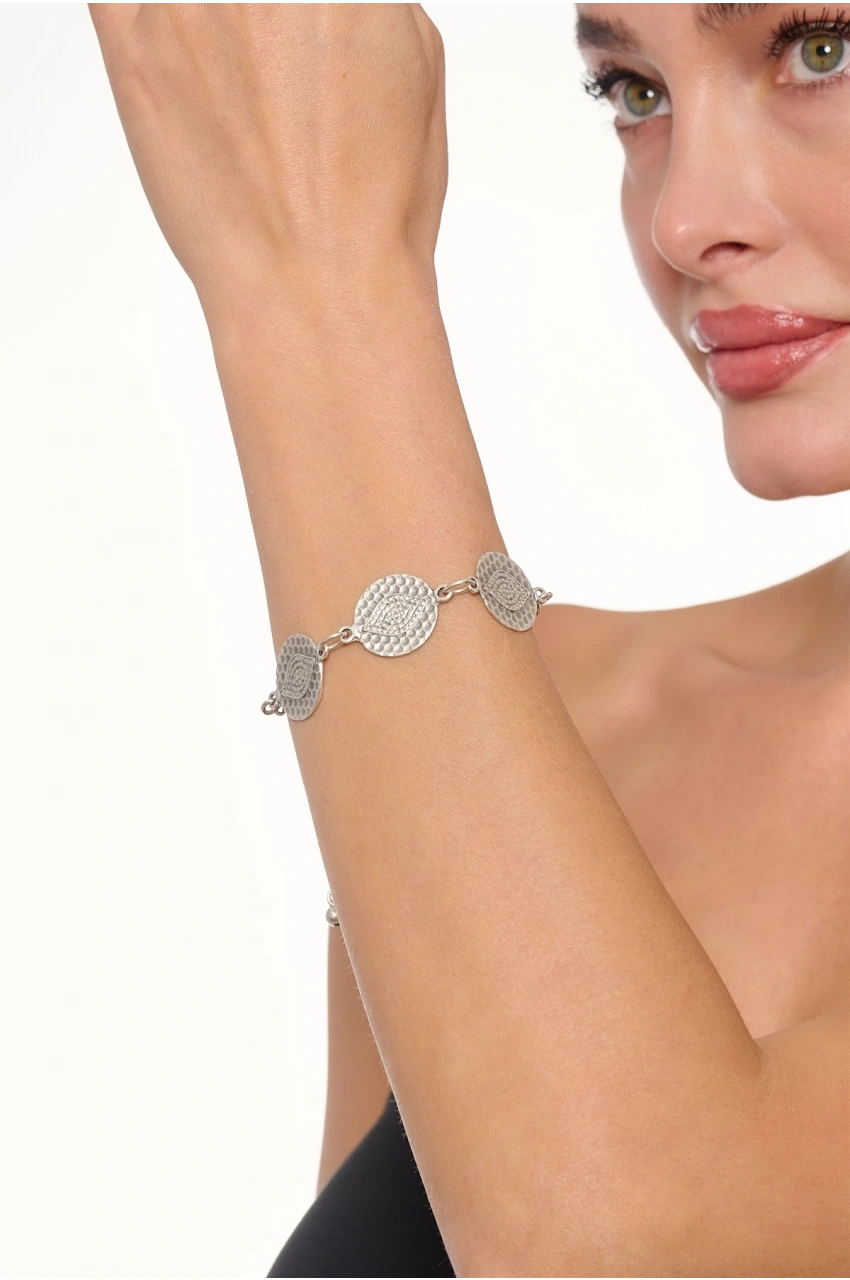 Kiraz Silver Plated Bracelet