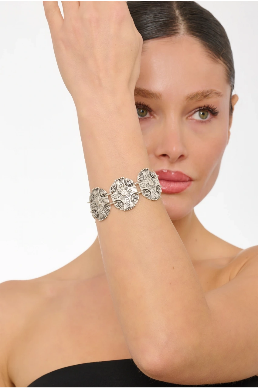 Kiraz Silver Plated Bracelet