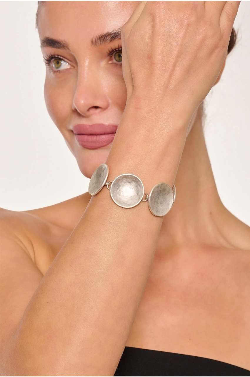 Kiraz Silver Plated Bracelet