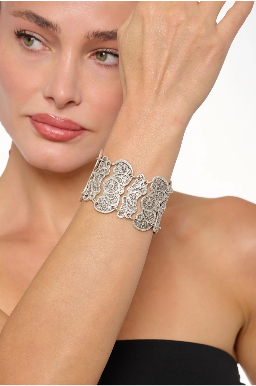 Kiraz Silver Plated Bracelet