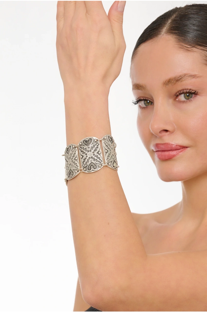 Kiraz Silver Plated Bracelet