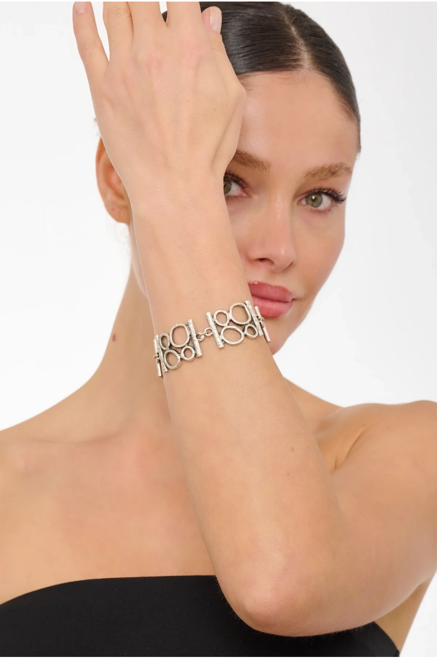 Kiraz Silver Plated Bracelet