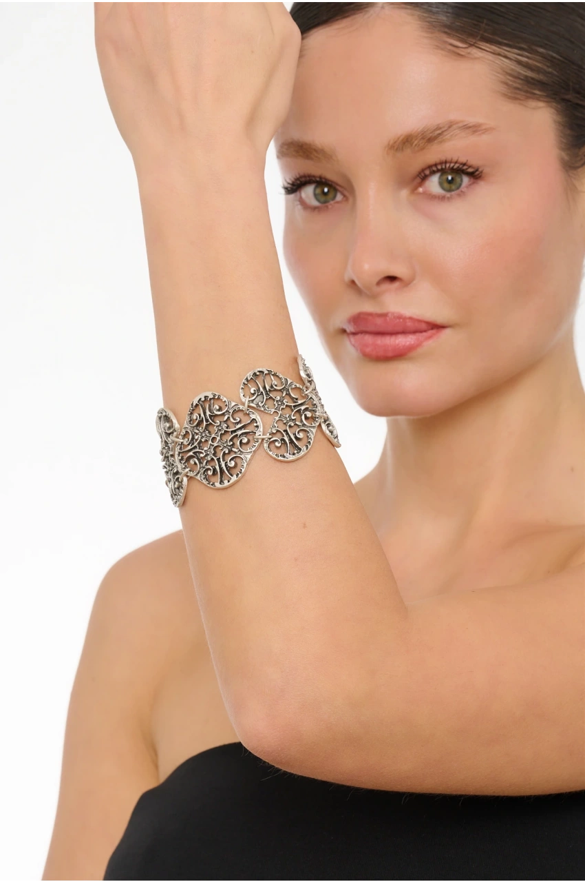 Kiraz Silver Plated Bracelet