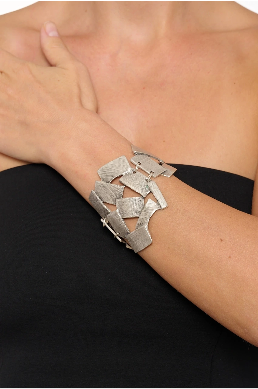 Kiraz Silver Plated Bracelet