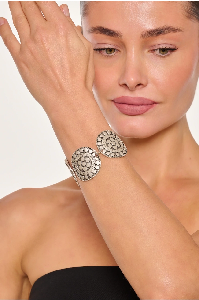 Kiraz Silver Plated Bracelet