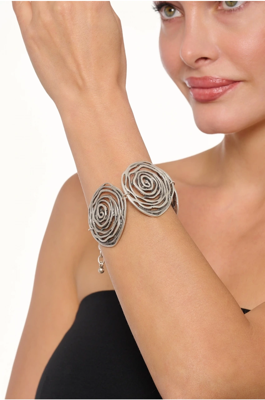 Kiraz Silver Plated Bracelet