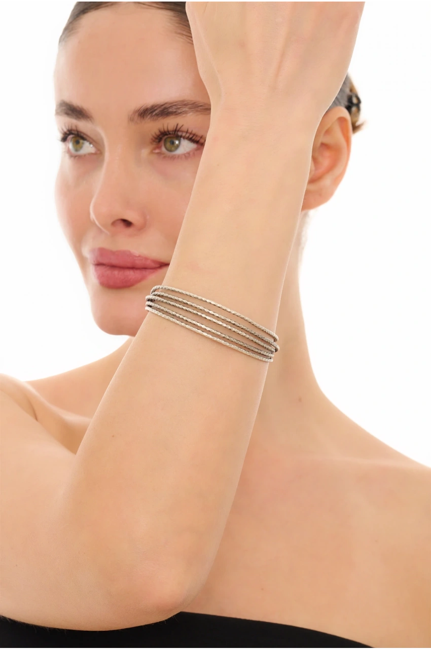 Kiraz Silver Plated Bracelet