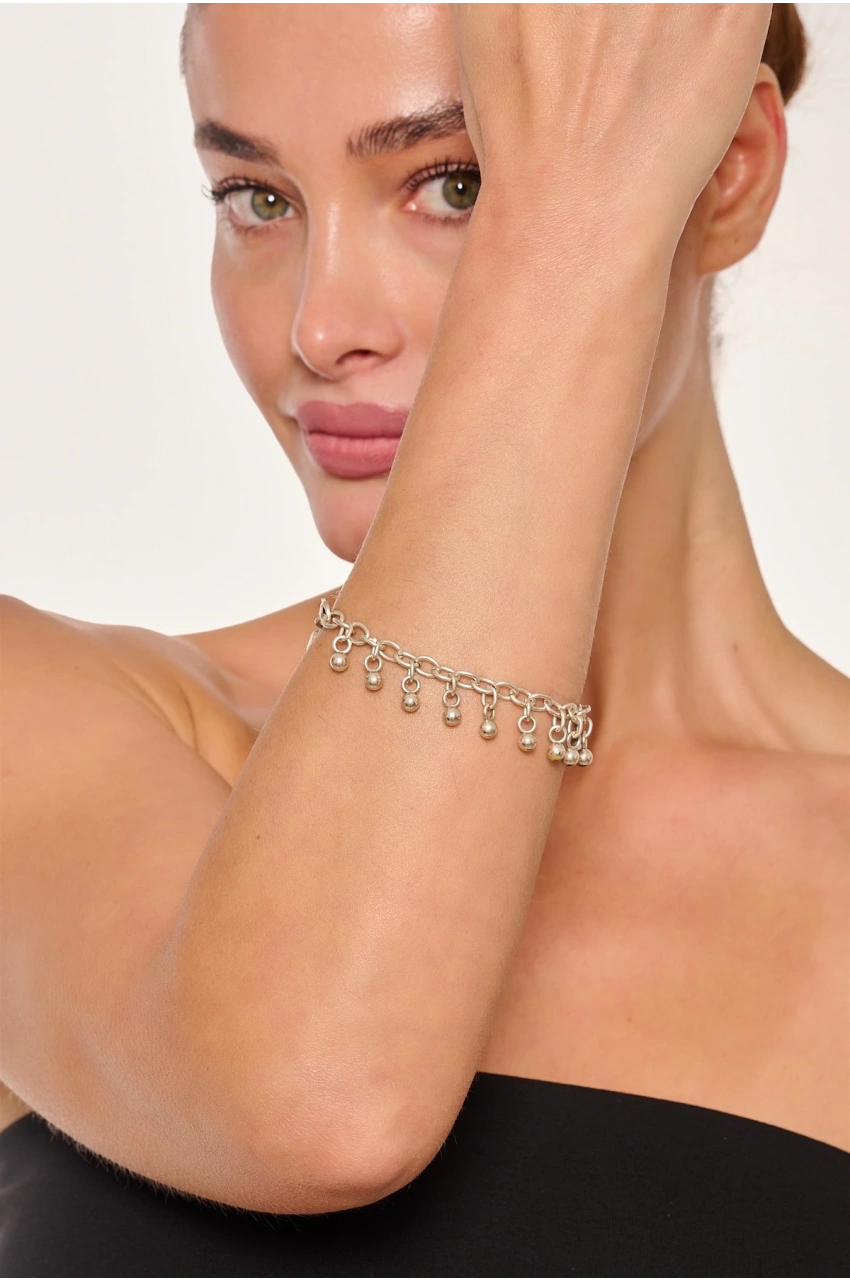 Kiraz Silver Plated Bracelet