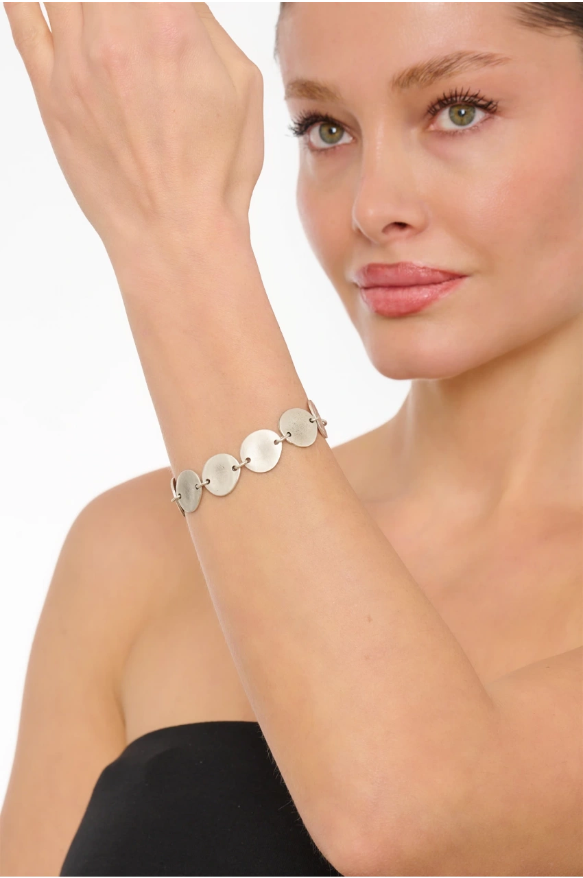 Kiraz Silver Plated Bracelet