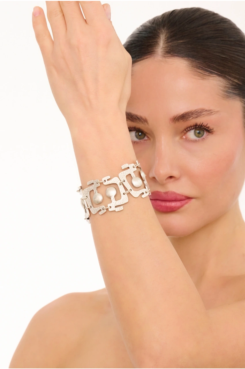 Kiraz Silver Plated Bracelet