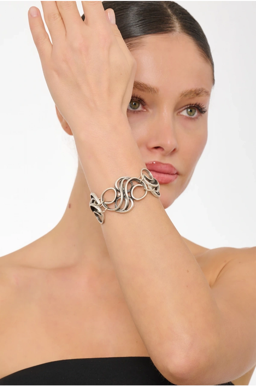 Kiraz Silver Plated Bracelet