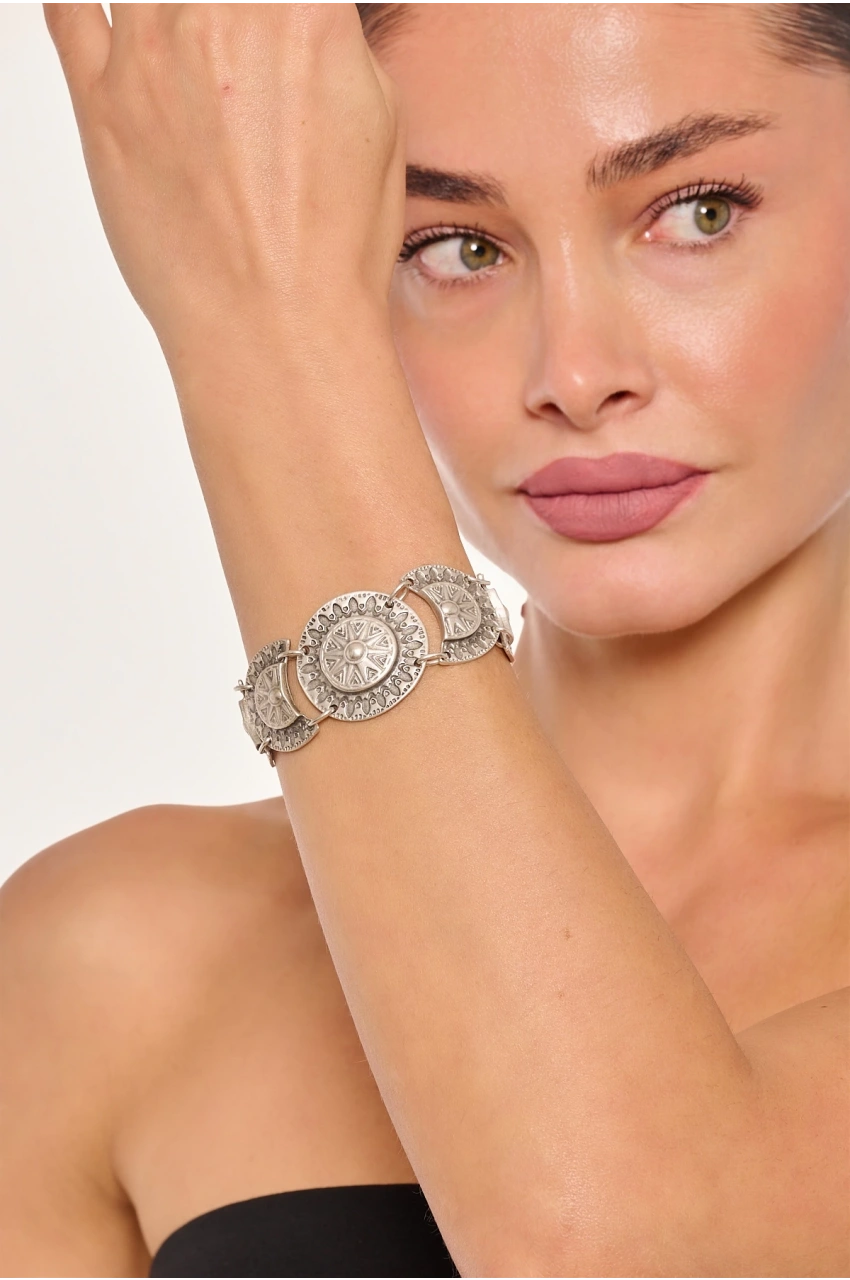 Kiraz Silver Plated Bracelet