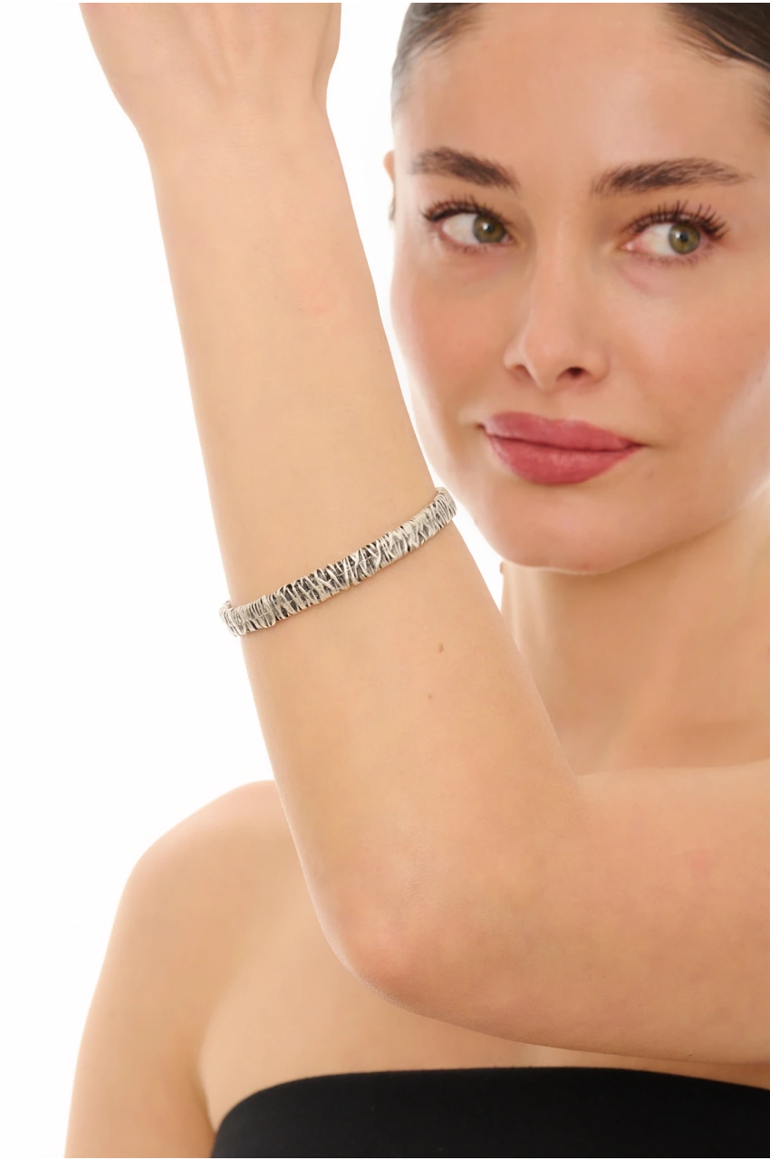 Kiraz Silver Plated Bracelet