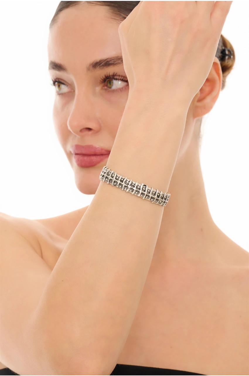 Kiraz Silver Plated Bracelet