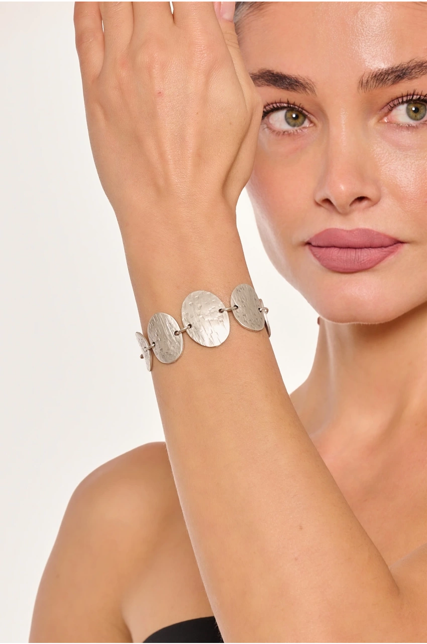 Kiraz Silver Plated Bracelet