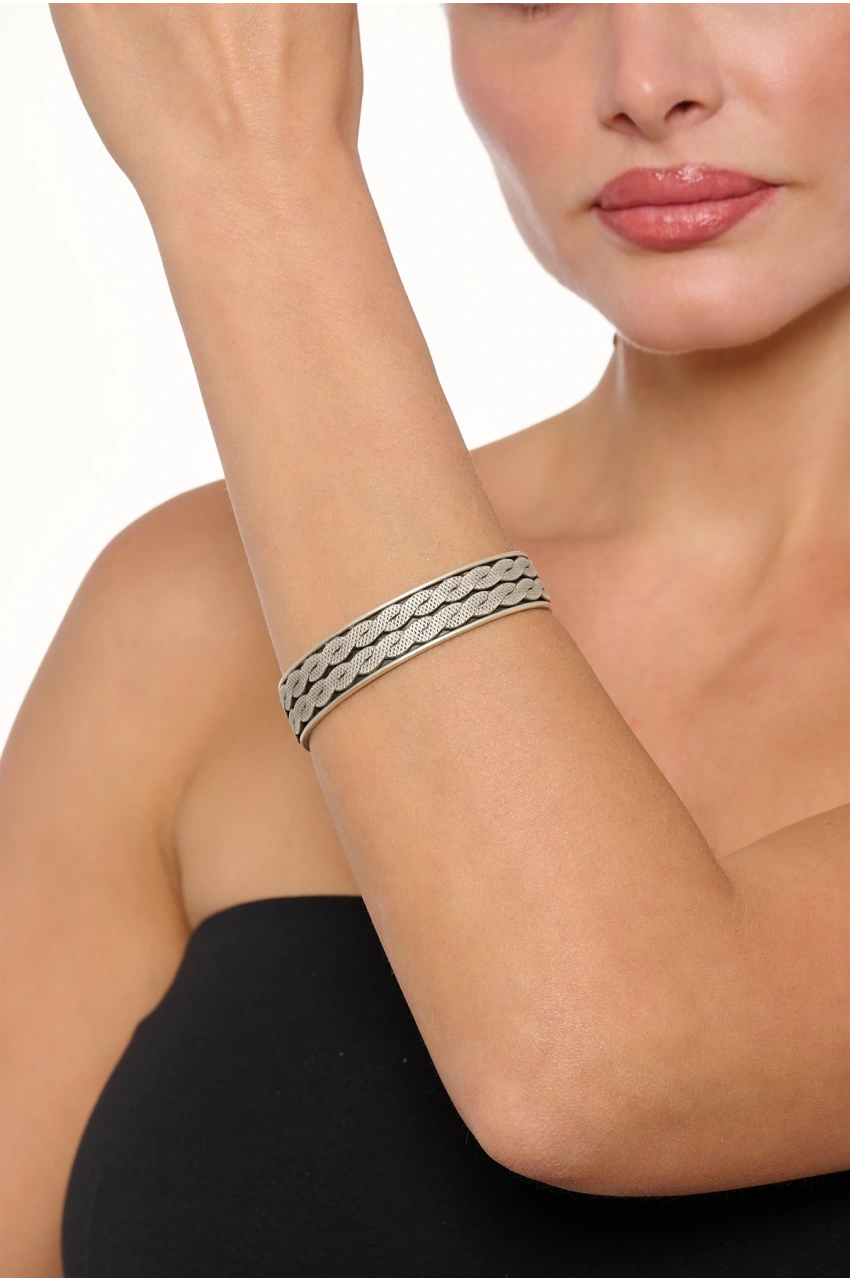 Kiraz Silver Plated Bracelet