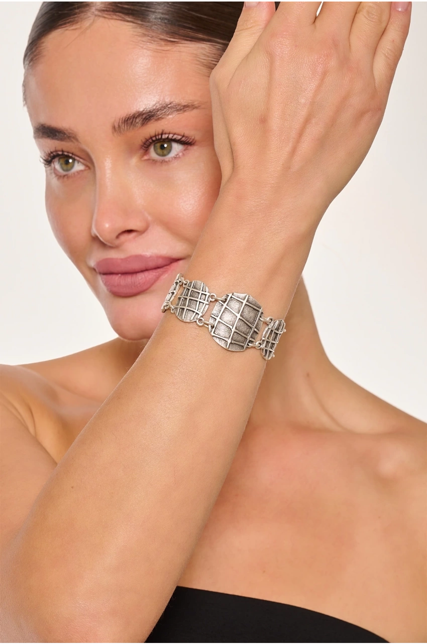 Kiraz Silver Plated Bracelet