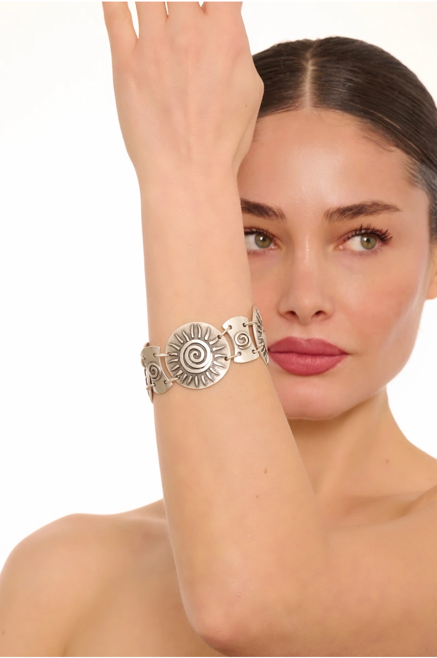 Kiraz Silver Plated Bracelet