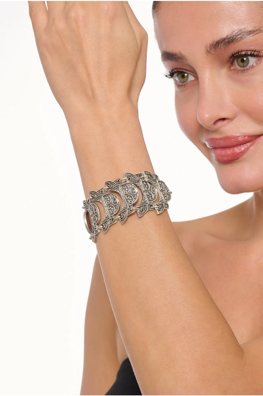 Kiraz Silver Plated Bracelet