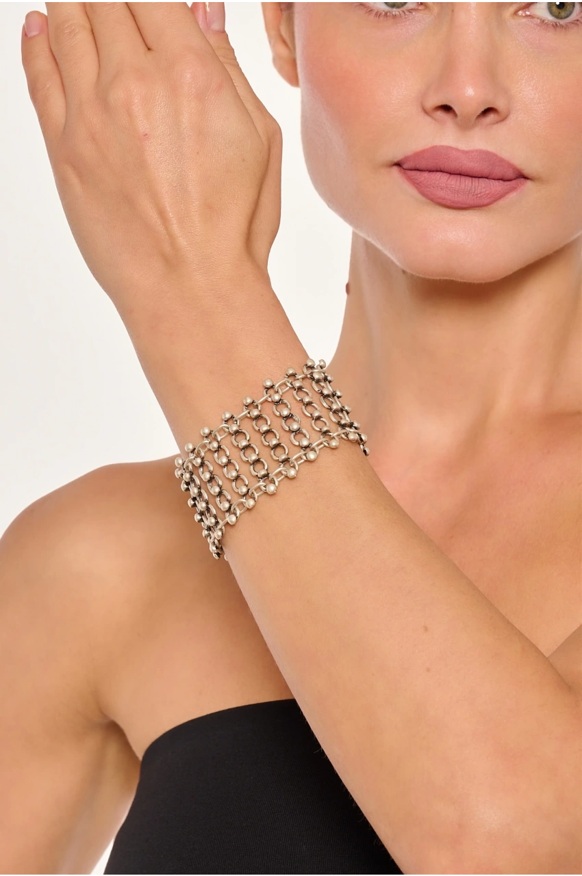 Kiraz Silver Plated Bracelet