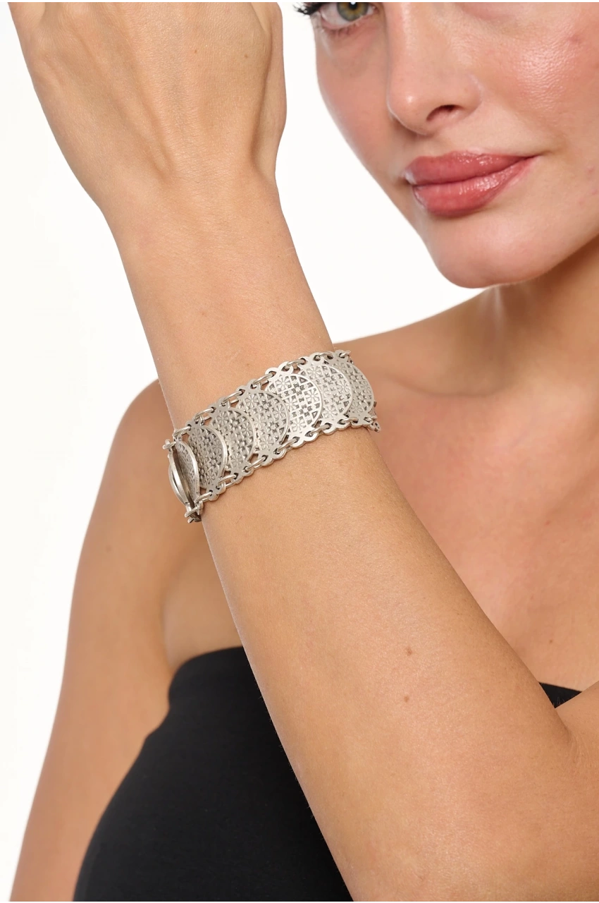 Kiraz Silver Plated Bracelet