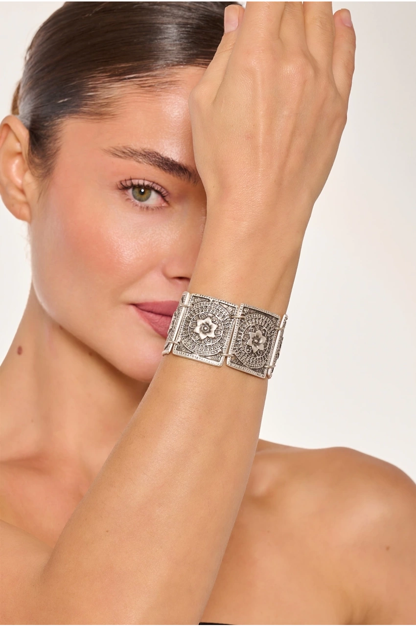 Kiraz Silver Plated Bracelet