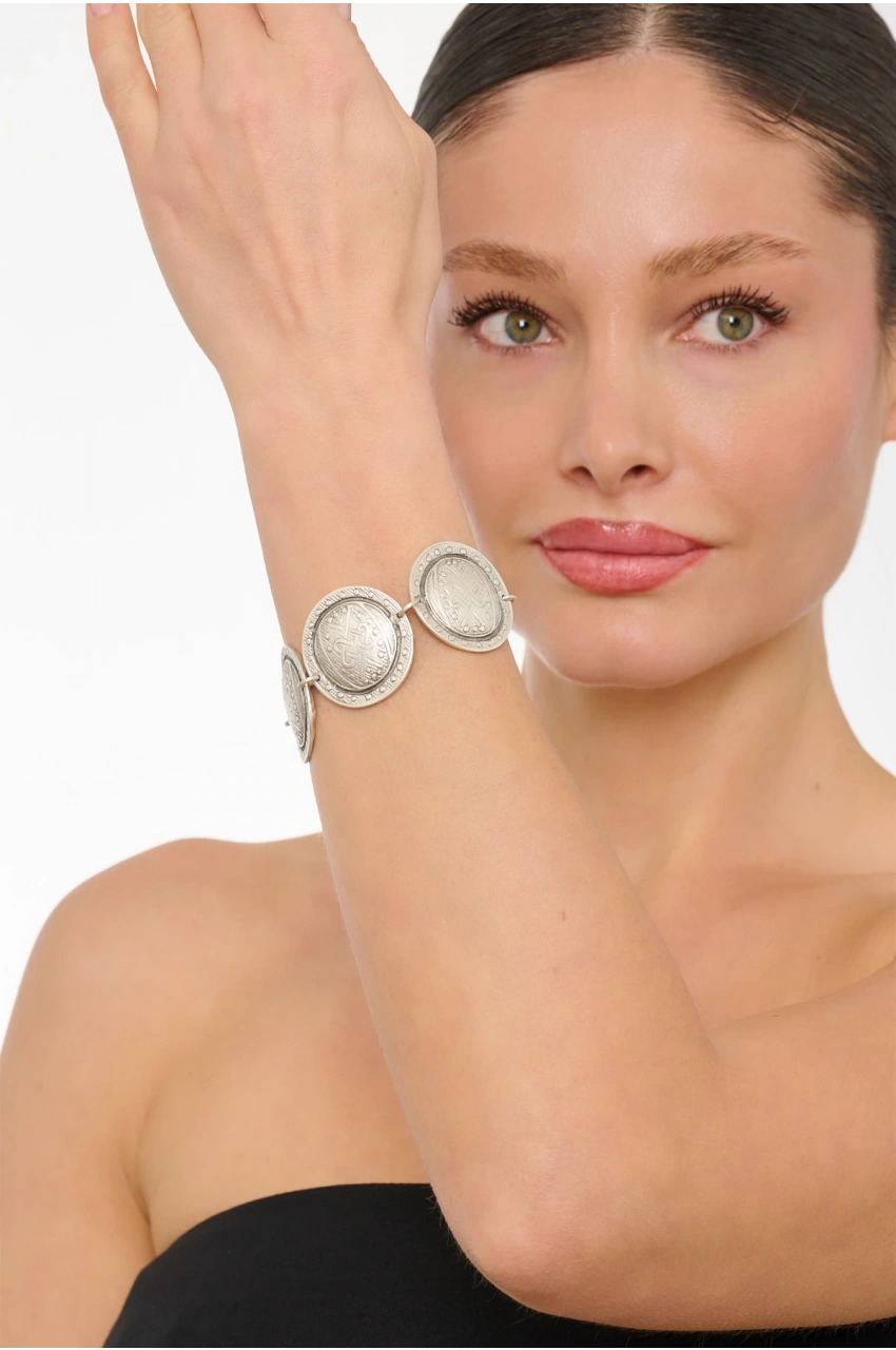 Kiraz Silver Plated Bracelet