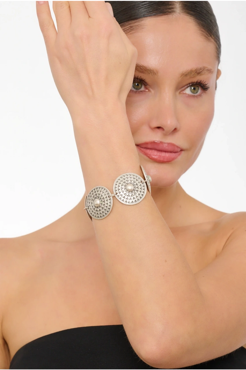 Kiraz Silver Plated Bracelet