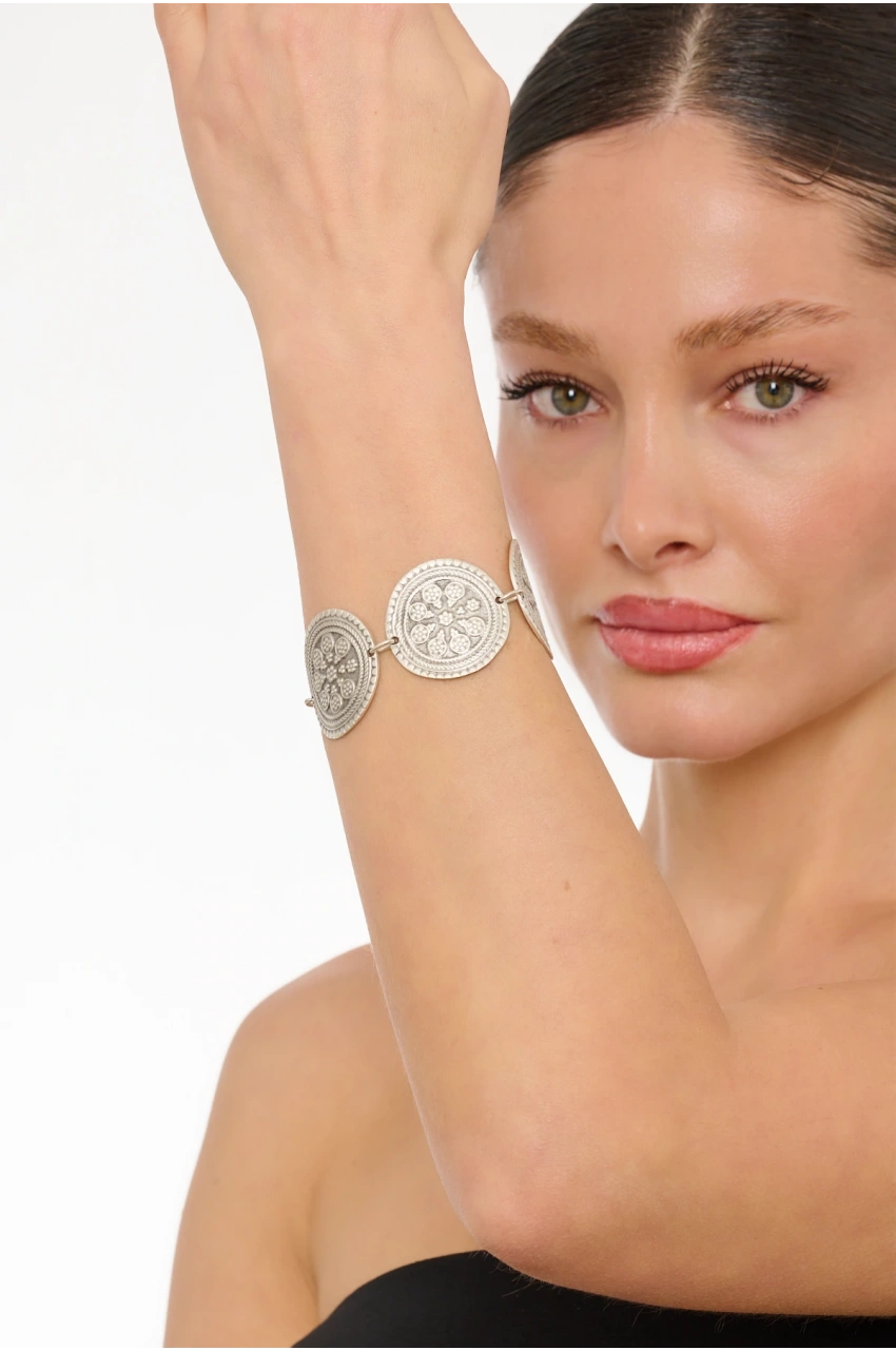 Kiraz Silver Plated Bracelet